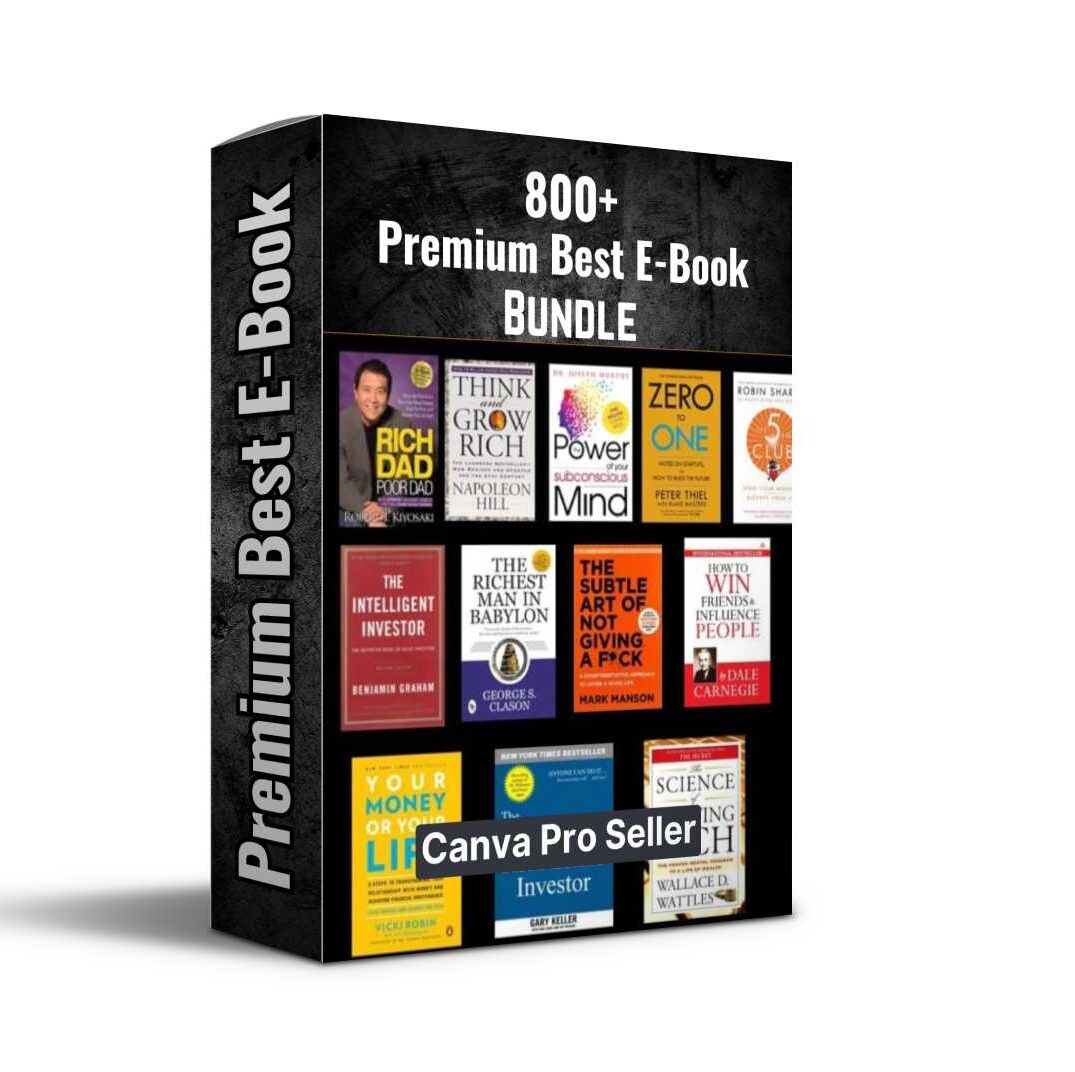 800+ Ebook Bundle