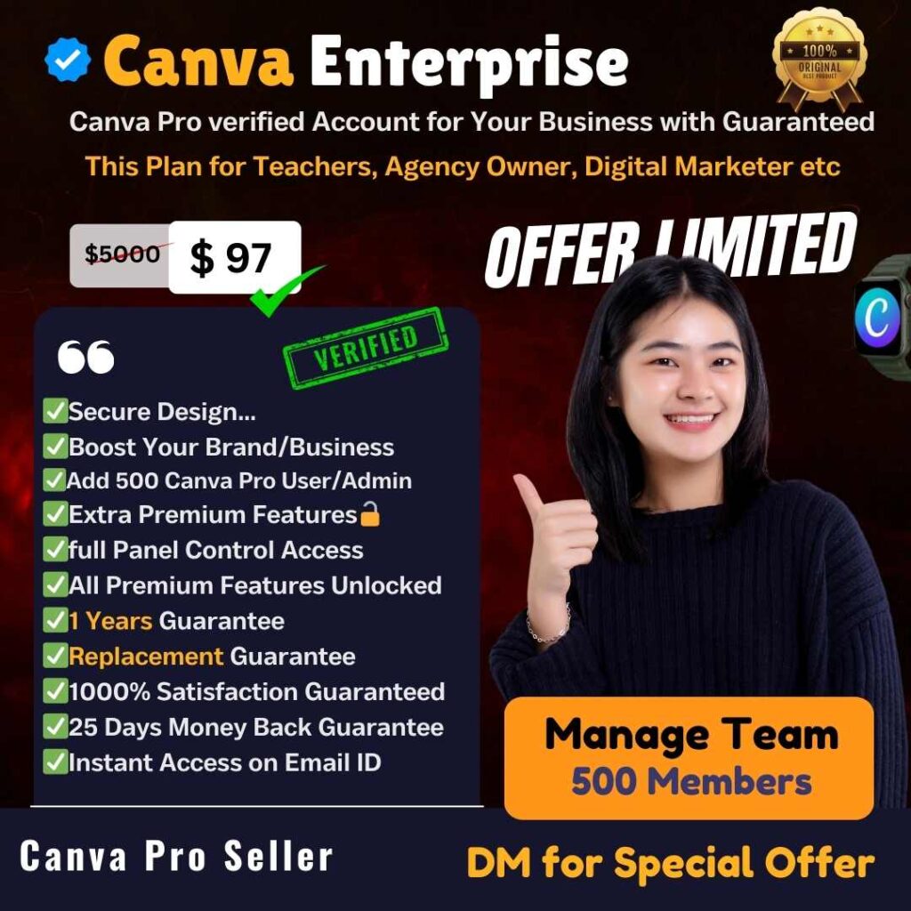 Canva Pro Verified Account