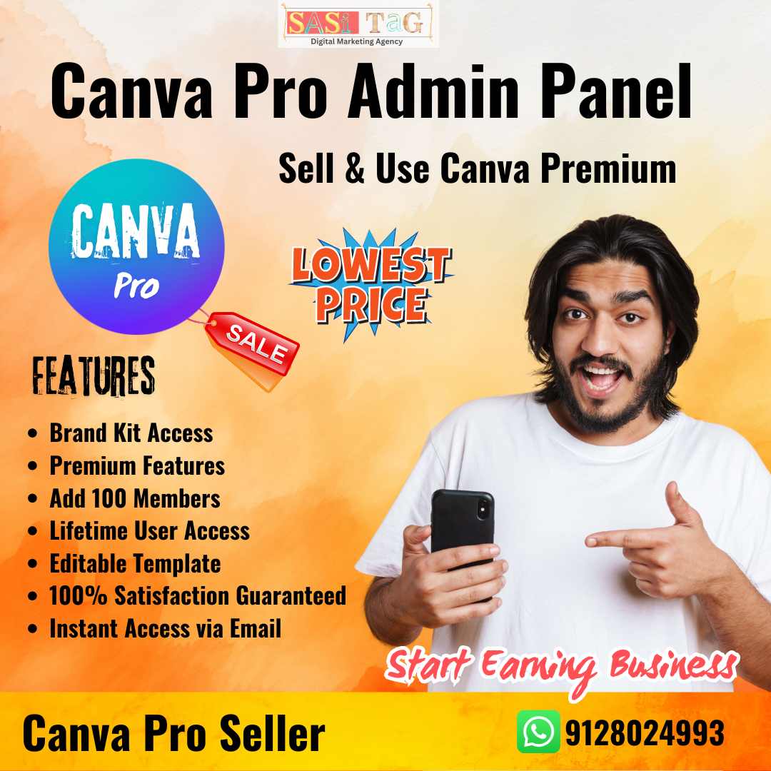 Canva Pro Admin Panel